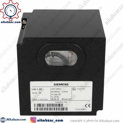 رله زیمنس SIEMENS مدل LAL1.25