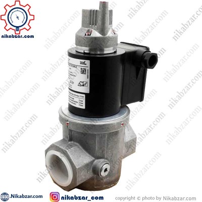 شیر برقی گاز طرح کروم شرودر تدریجی سایز "1/2