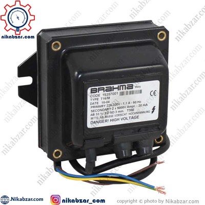 ترانس جرقه دو وایر برهما BRAHMA مدل T16/M