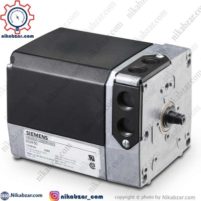 موتور دمپر زیمنس SIEMENS مدل SQM50.381A2