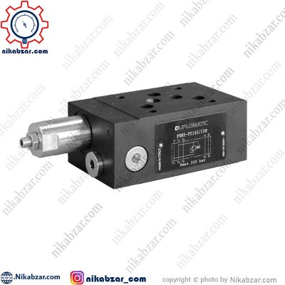 شیر کنترل فشار دوپلوماتیک DUPLOMATIC مدل PRM5