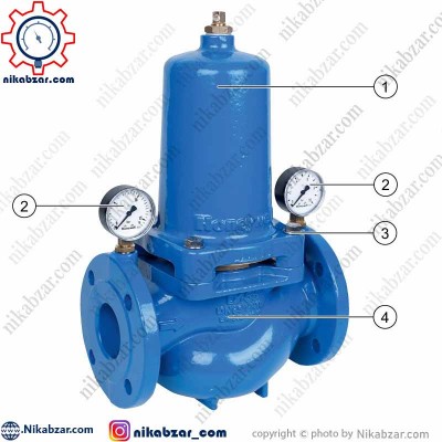 شیر فشار شکن رزیدو resideo مدل D15S 100A