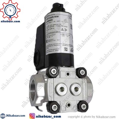 شیر برقی گاز کروم شرودر kromschroder تکضرب VAS125R/NW