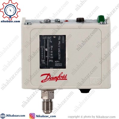پرشرسوئیچ دانفوس Danfoss مدل KP1 ریست دستی