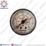 مانومتر پکنز PAKKENS صفحه 4 سانت افقی خشک 4 بار